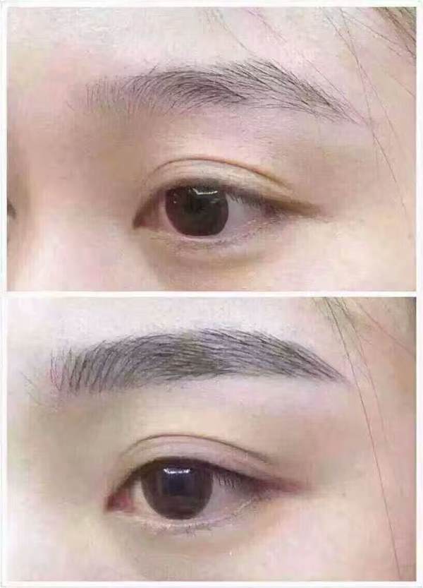 纹眉以后几天可以化妆